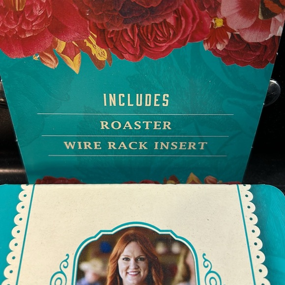 The Pioneer Woman Timeless Nonstick Roaster w/ Rack Insert - Picture 8 of 9